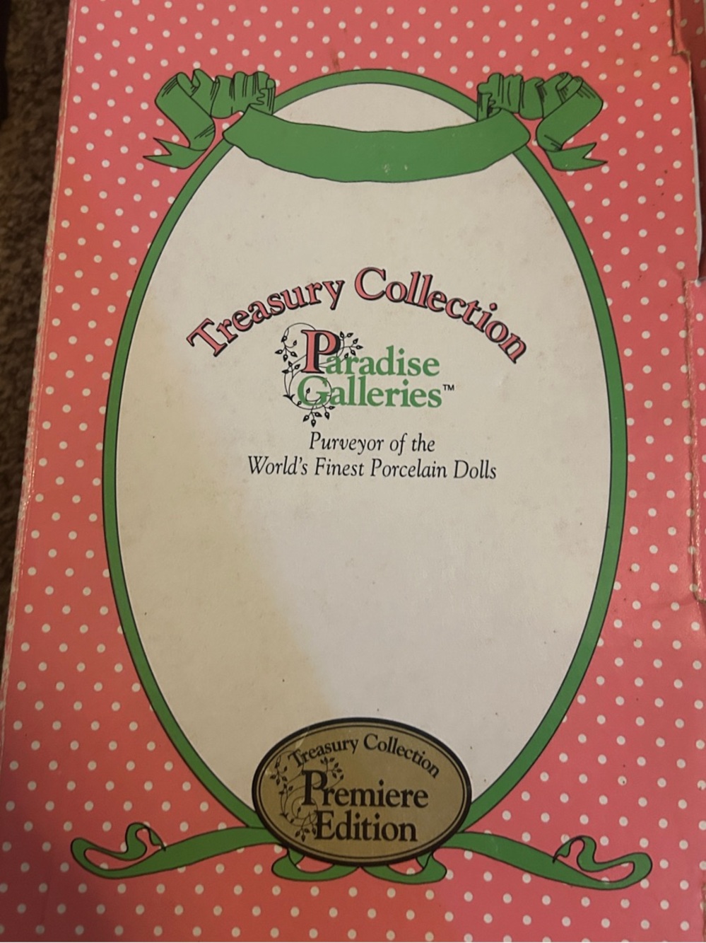Treasury Collection Porcelain Doll
